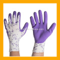 Leichte super bequeme weiche Frauen-Gartenhandschuh-Schaum-Latex-Handschuh